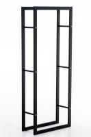Kaminholzständer Keri V3 25x60x150 schwarz 
