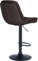 Barhocker Laurel Stoff schwarz dunkelgrau Barhocker Laurel Stoff schwarz dunkelgrau