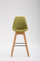 Barhocker Metz Stoff Natura grün 