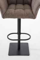 Barhocker Damaso B Stoff terrabraun Barhocker Damaso B Stoff terrabraun