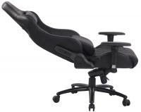 Bürostuhl Keren Echtleder schwarz 