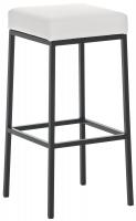2er Set Barhocker Montreal 85 Kunstleder schwarz weiß 2er Set Barhocker Montreal 85 Kunstleder schwarz weiß