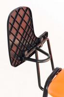 Stuhl Ken mit Klapptisch Kunstleder orange Stuhl Ken mit Klapptisch Kunstleder orange