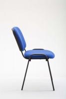 Besucherstuhl Ken Stoff blau Besucherstuhl Ken Stoff blau
