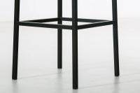 2er Set Barhocker Montreal 80 Stoff schwarz dunkelgrau 
