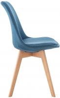 4er Set Stuhl Linares Stoff blau 4er Set Stuhl Linares Stoff blau