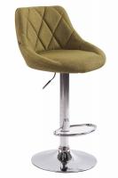 Barhocker Lazio Stoff grün