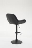 Barhocker Braga Kunstleder schwarz Barhocker Braga Kunstleder schwarz