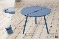 Couchtisch Minot blau Couchtisch Minot blau