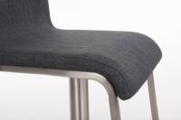 Barhocker Limon E STOFF dunkelgrau 
