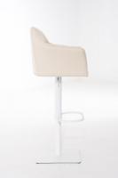 Barhocker Damaso W Stoff creme Barhocker Damaso W Stoff creme