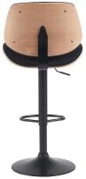 2er Set Barhocker Clawson Stoff schwarz natura/schwarz 2er Set Barhocker Clawson Stoff schwarz natura/schwarz