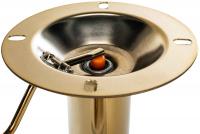 2er Set Barhocker Braga Gold Samt braun 2er Set Barhocker Braga Gold Samt braun