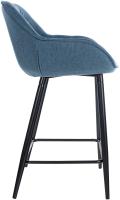 2er Set Barhocker Gibson Stoff blau 2er Set Barhocker Gibson Stoff blau