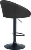 Barhocker Davie Kunstleder schwarz schwarz Barhocker Davie Kunstleder schwarz schwarz