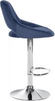 2er Set Barhocker Milet Samt C blau 2er Set Barhocker Milet Samt C blau