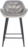 Barhocker Gibson Samt grau Barhocker Gibson Samt grau