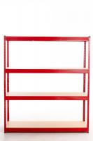 Lagerregal 160x60x180 cm rot Lagerregal 160x60x180 cm rot