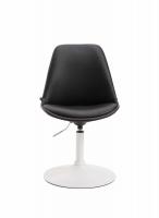 4er Set Esszimmerstühle Maverick W Kunstleder schwarz 