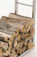 Kaminholzständer Keri 25x80x100 edelstahl Kaminholzständer Keri 25x80x100 edelstahl