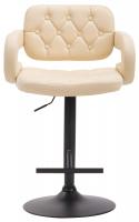 Barhocker Dublin schwarz creme 