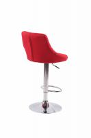 2er Set Barhocker Lazio Stoff rot 2er Set Barhocker Lazio Stoff rot