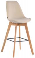 Barhocker Metz Samt natura creme Barhocker Metz Samt natura creme