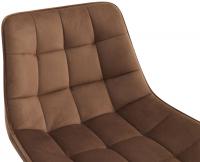 2er Set Barhocker Dartford Samt braun 2er Set Barhocker Dartford Samt braun