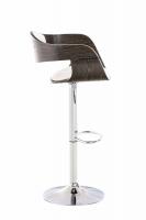 2er Set Barhocker Kingston Kunstleder weiß/grau 