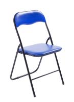Klappstuhl Felix blau/schwarz Klappstuhl Felix blau/schwarz