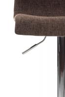 Barhocker Hoover Stoff braun Barhocker Hoover Stoff braun