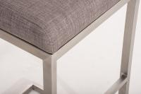 Barhocker Paros Stoff grau Barhocker Paros Stoff grau
