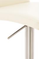 Barhocker Cadiz Kunstleder edelstahl creme Barhocker Cadiz Kunstleder edelstahl creme