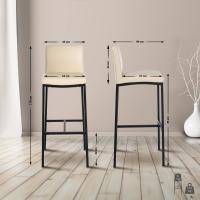 Barhocker Freeport Kunstleder B creme 