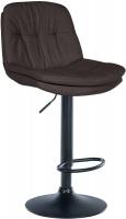 Barhocker Laurel Stoff schwarz dunkelgrau Barhocker Laurel Stoff schwarz dunkelgrau