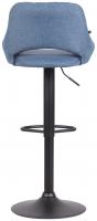 Barhocker Milet Stoff schwarz blau Barhocker Milet Stoff schwarz blau