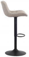 2er Set Barhocker Tover Stoff taupe 2er Set Barhocker Tover Stoff taupe