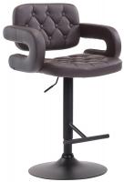 Barhocker Dublin schwarz braun Barhocker Dublin schwarz braun