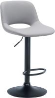 Barhocker Camden Kunstleder schwarz grau Barhocker Camden Kunstleder schwarz grau