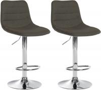 2er Set Barhocker Lex Stoff C taupe 2er Set Barhocker Lex Stoff C taupe