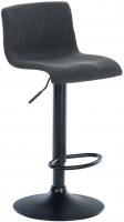 Barhocker Hoover Stoff B dunkelgrau Barhocker Hoover Stoff B dunkelgrau