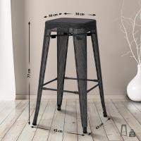 Barhocker Fletcher schwarz Barhocker Fletcher schwarz