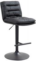 Barhocker Damar Kunstleder schwarz schwarz Barhocker Damar Kunstleder schwarz schwarz