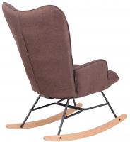 Stuhl Sanka Stoff braun 