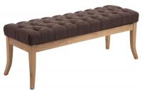 Sitzbank Ramses Stoff antik-hell 120 braun Sitzbank Ramses Stoff antik-hell 120 braun