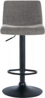Barhocker Branford Stoff hellgrau Barhocker Branford Stoff hellgrau