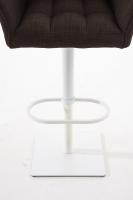 Barhocker Damaso W Stoff braun Barhocker Damaso W Stoff braun