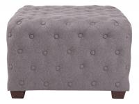 Sitzhocker Nimes Stoff grau 