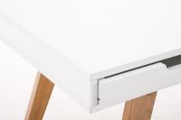 Schreibtisch Porto 140 cm weiß 
