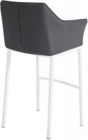 Barhocker Damaso W Filz mit 4-Fuß Gestell grau Barhocker Damaso W Filz mit 4-Fuß Gestell grau